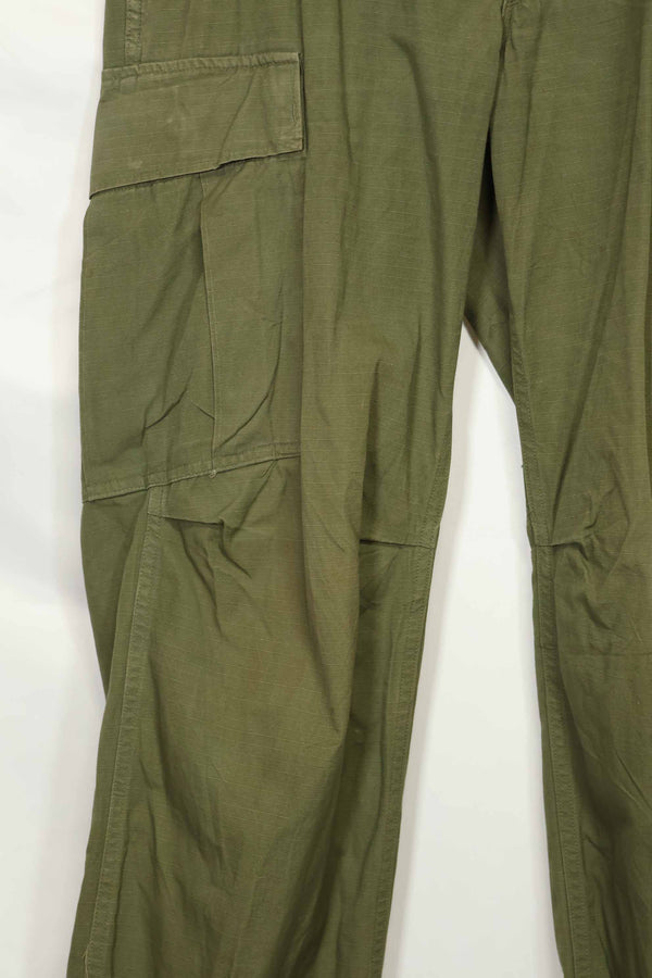 1969年契約 4th Model リップストップ ジャングルファティーグ パンツ S-S 中古品