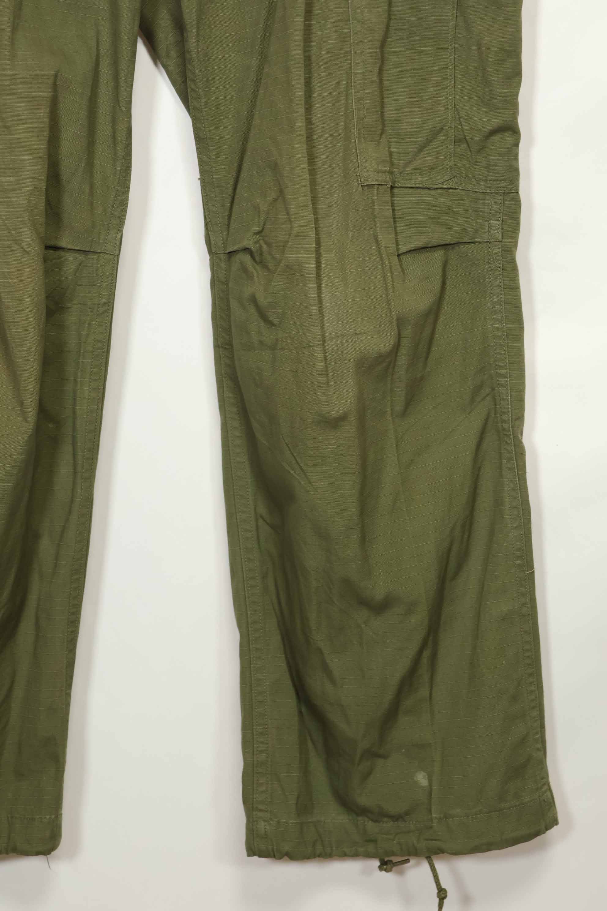 1969年契約 4th Model リップストップ ジャングルファティーグ パンツ S-S 中古品