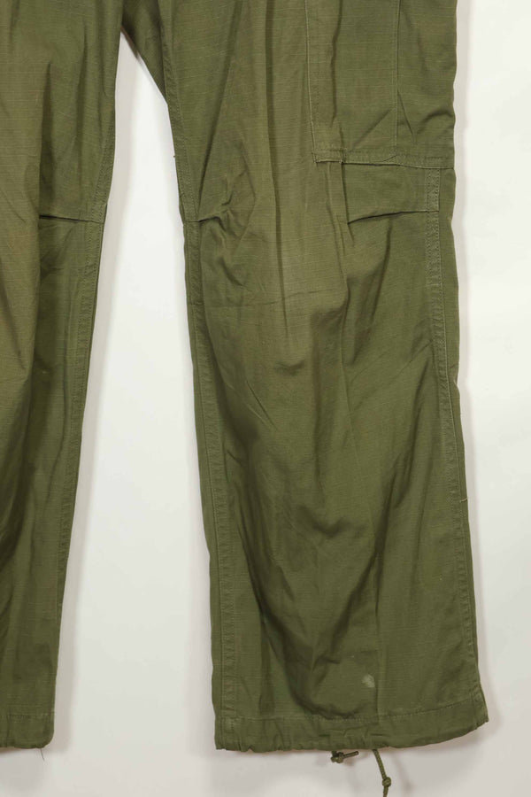 1969年契約 4th Model リップストップ ジャングルファティーグ パンツ S-S 中古品