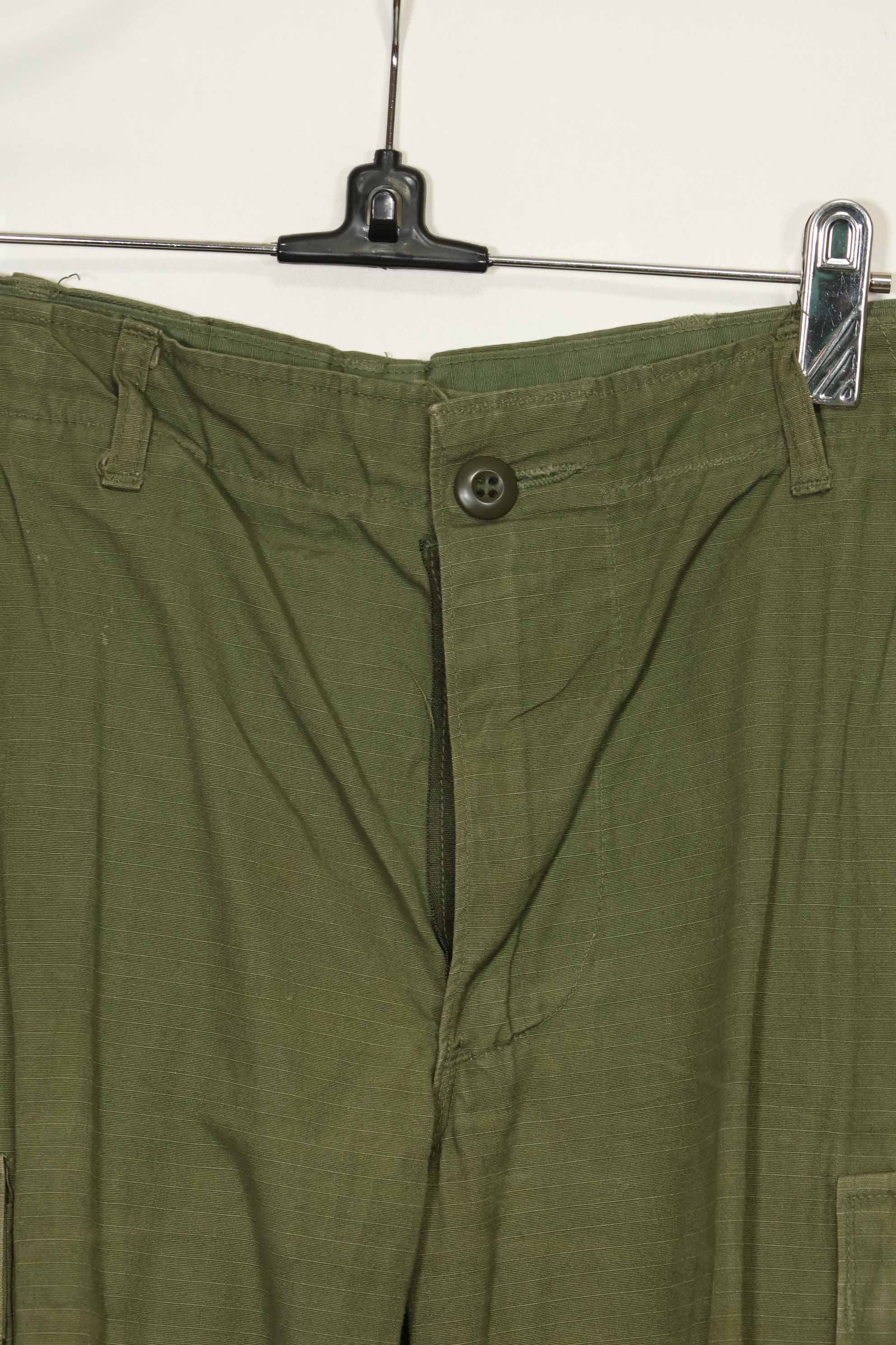 1969年契約 4th Model リップストップ ジャングルファティーグ パンツ S-S 中古品