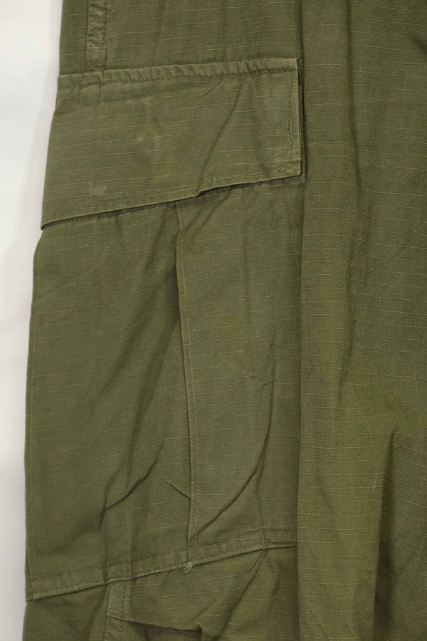 1969年契約 4th Model リップストップ ジャングルファティーグ パンツ S-S 中古品