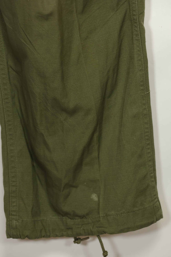 1969年契約 4th Model リップストップ ジャングルファティーグ パンツ S-S 中古品