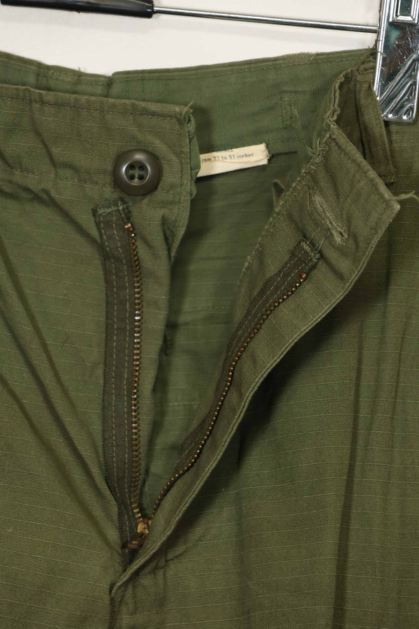 1969年契約 4th Model リップストップ ジャングルファティーグ パンツ S-S 中古品