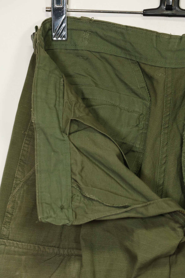 1969年契約 4th Model リップストップ ジャングルファティーグ パンツ S-S 中古品