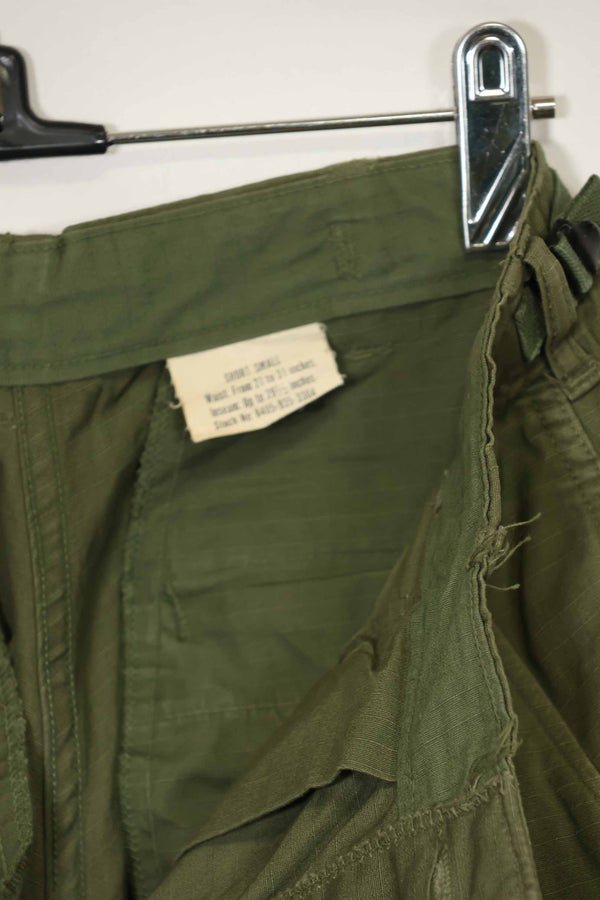 1969年契約 4th Model リップストップ ジャングルファティーグ パンツ S-S 中古品
