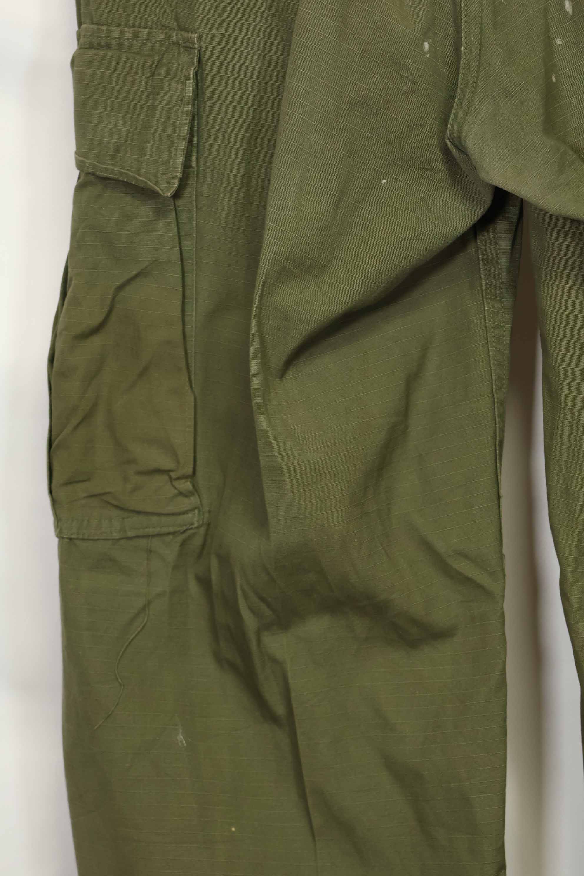 1969年契約 4th Model リップストップ ジャングルファティーグ パンツ S-S 中古品