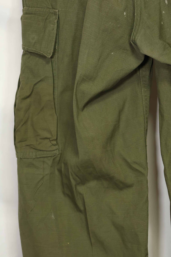 1969年契約 4th Model リップストップ ジャングルファティーグ パンツ S-S 中古品