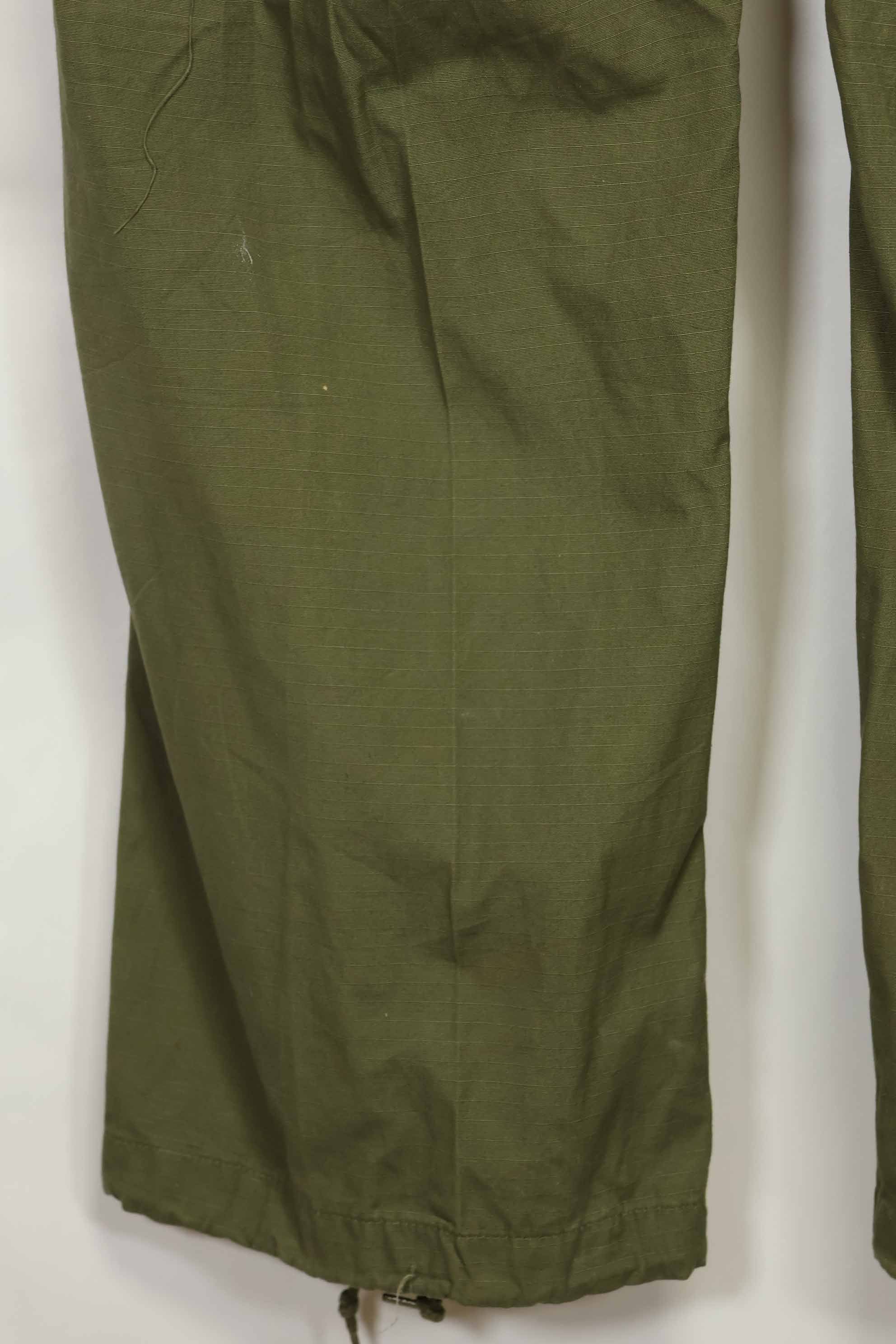 1969年契約 4th Model リップストップ ジャングルファティーグ パンツ S-S 中古品