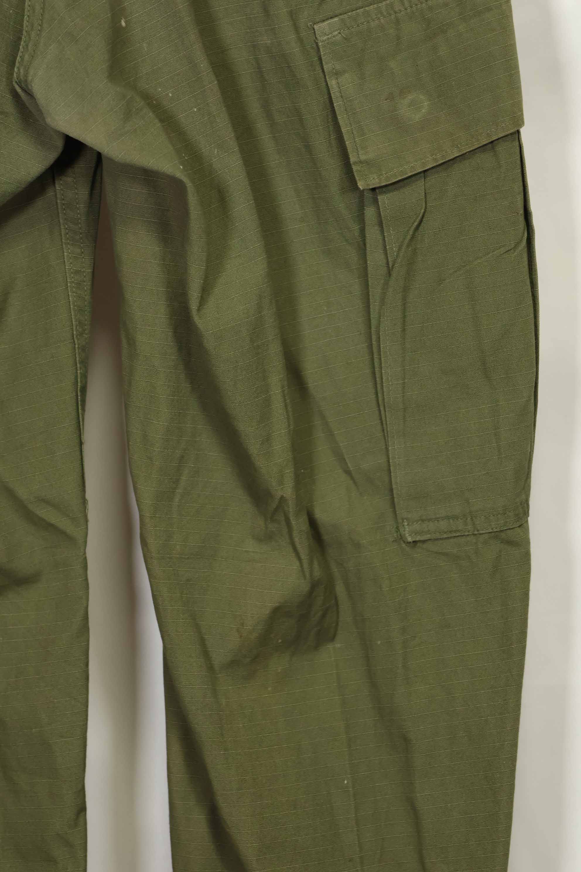 1969年契約 4th Model リップストップ ジャングルファティーグ パンツ S-S 中古品