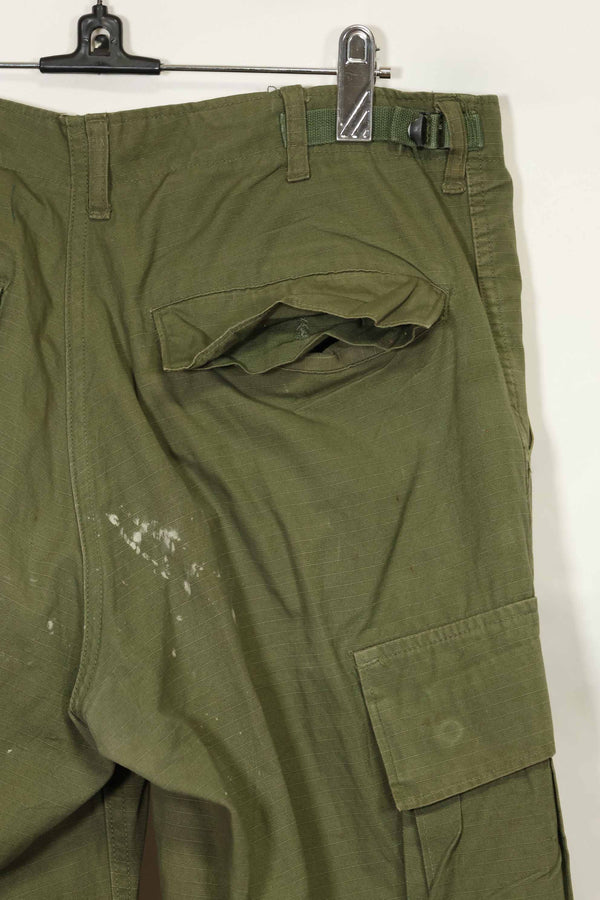 1969年契約 4th Model リップストップ ジャングルファティーグ パンツ S-S 中古品