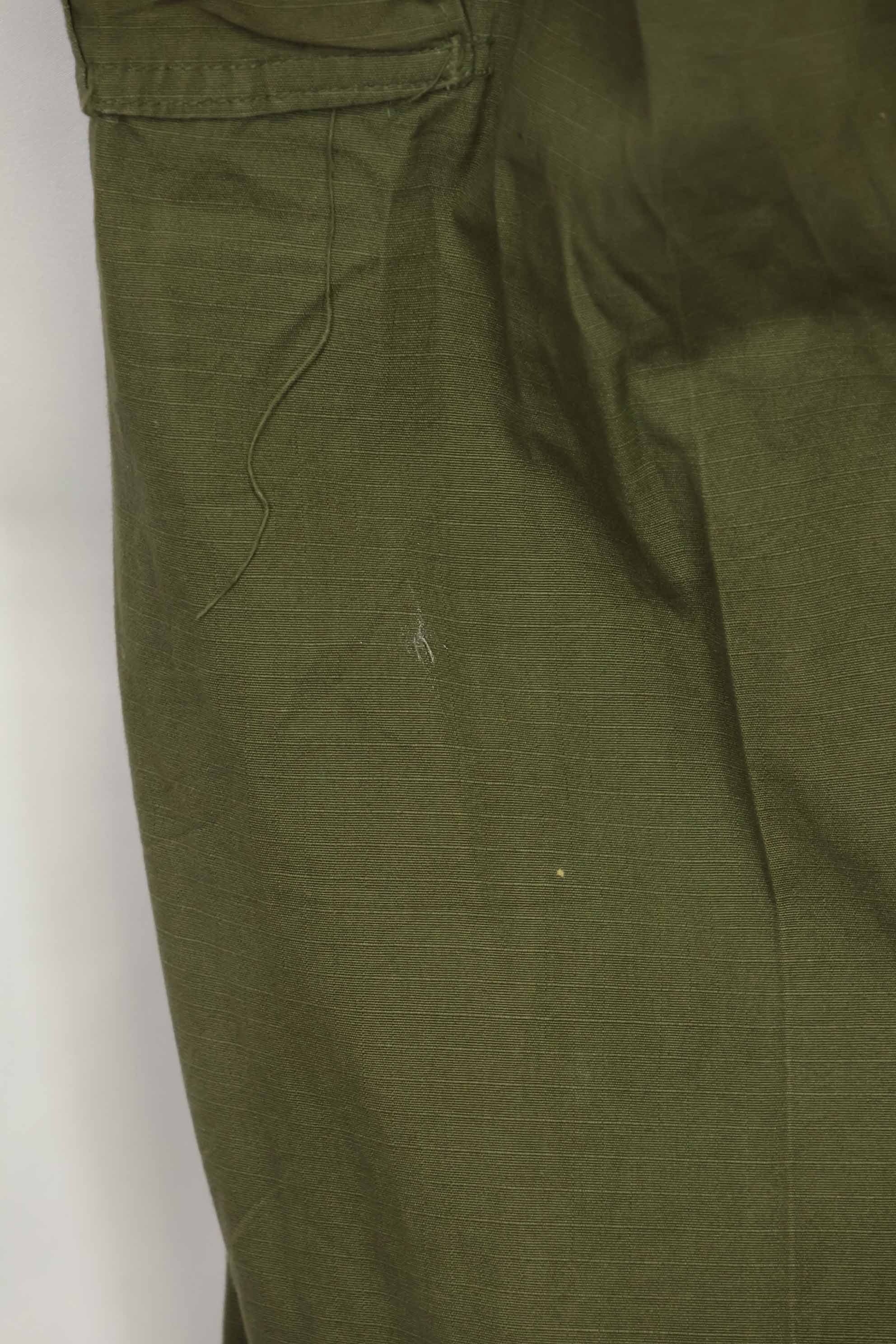 1969年契約 4th Model リップストップ ジャングルファティーグ パンツ S-S 中古品