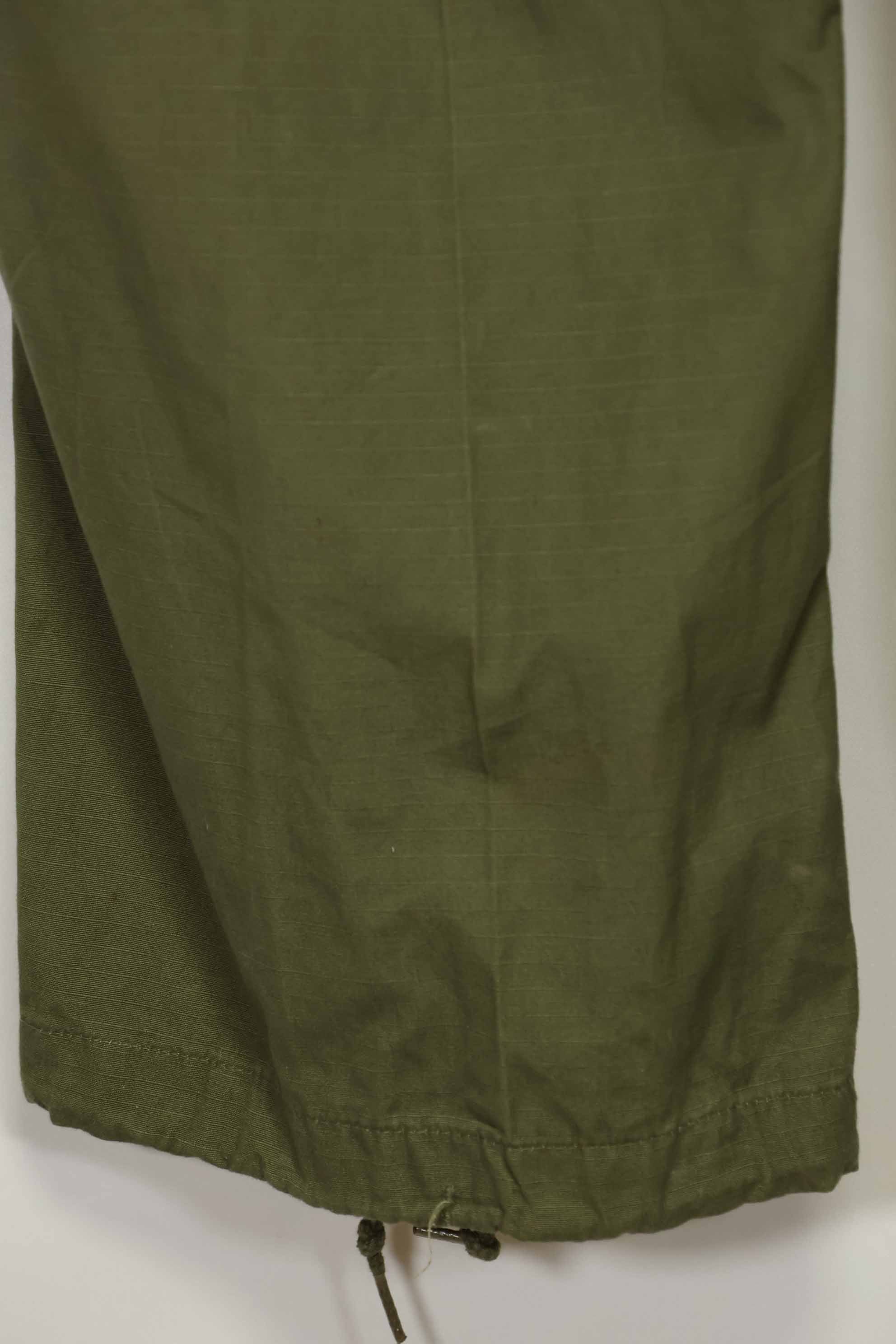 1969年契約 4th Model リップストップ ジャングルファティーグ パンツ S-S 中古品