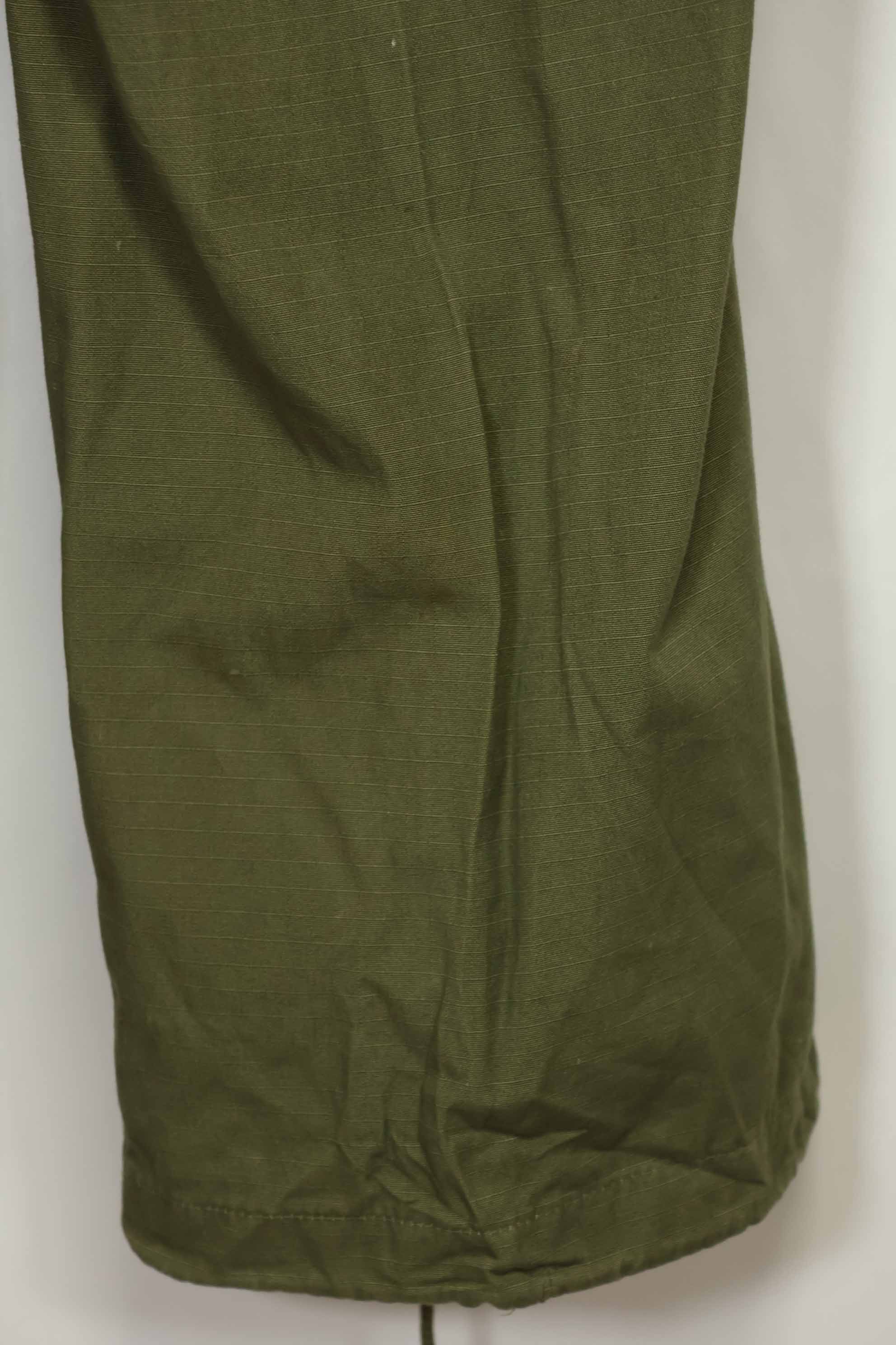 1969年契約 4th Model リップストップ ジャングルファティーグ パンツ S-S 中古品