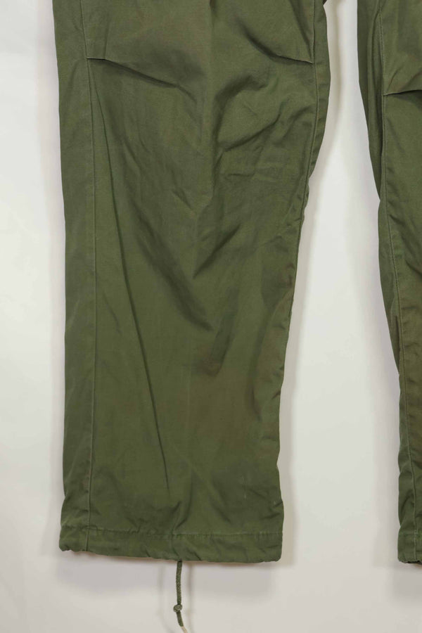1967年契約 3rd Model ノンリップストップ ジャングルファティーグ パンツ S-R 中古品