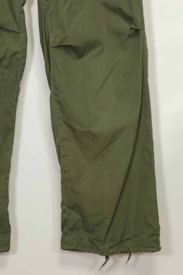 1967年契約 3rd Model ノンリップストップ ジャングルファティーグ パンツ S-R 中古品