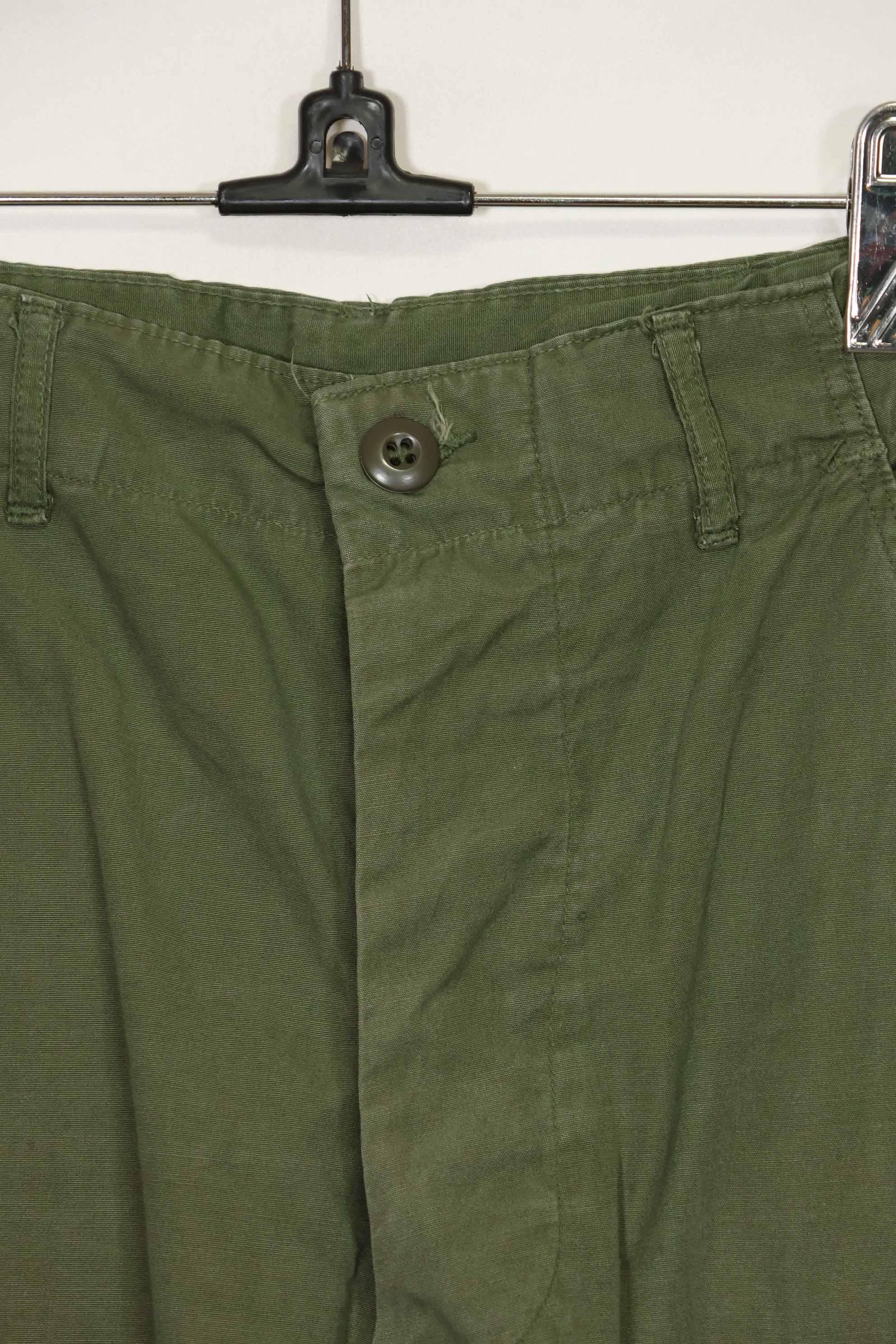 1967年契約 3rd Model ノンリップストップ ジャングルファティーグ パンツ S-R 中古品