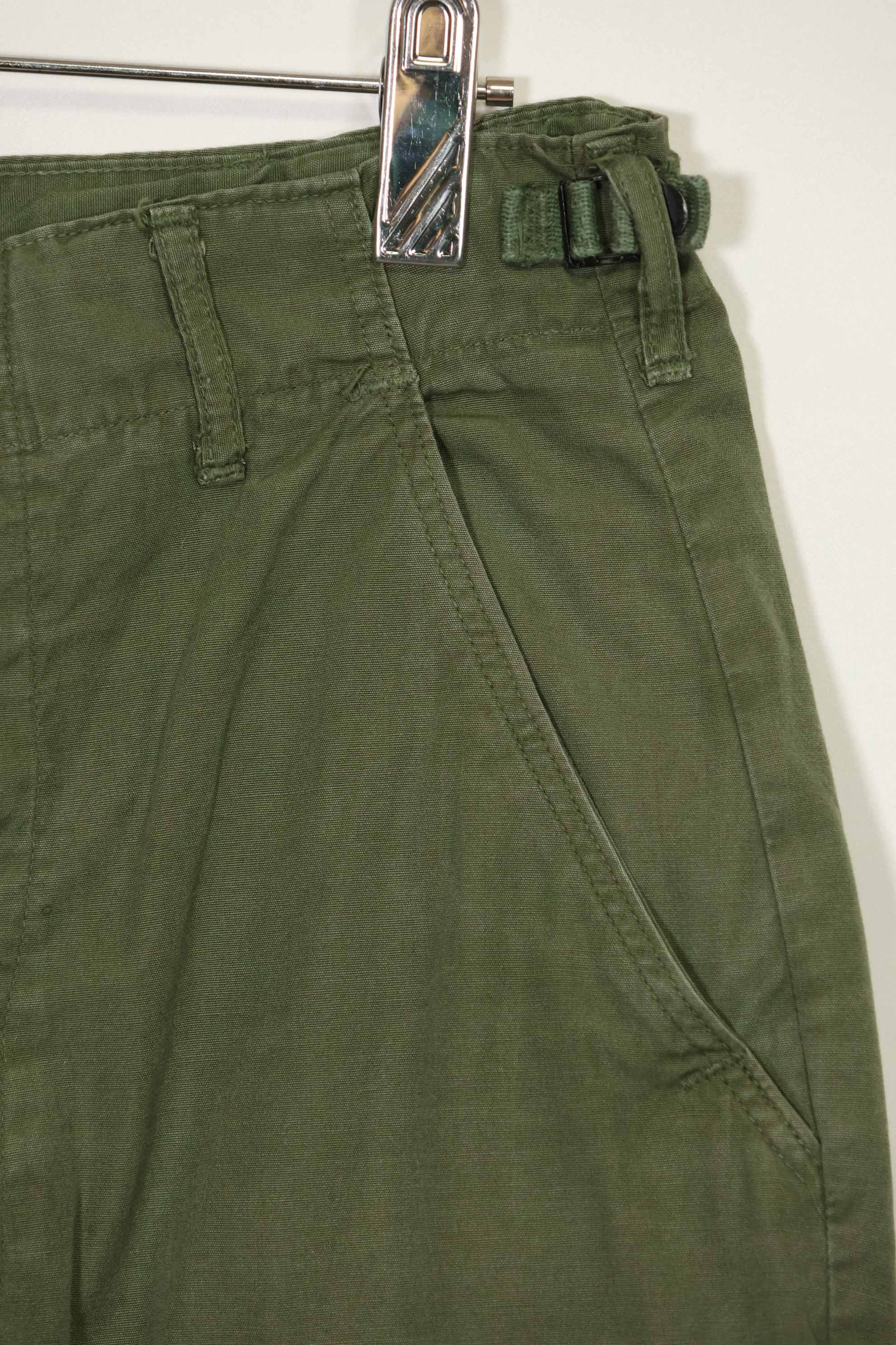 1967年契約 3rd Model ノンリップストップ ジャングルファティーグ パンツ S-R 中古品