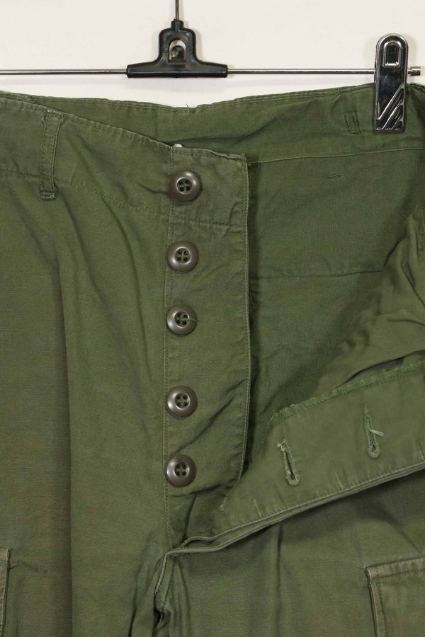 1967年契約 3rd Model ノンリップストップ ジャングルファティーグ パンツ S-R 中古品