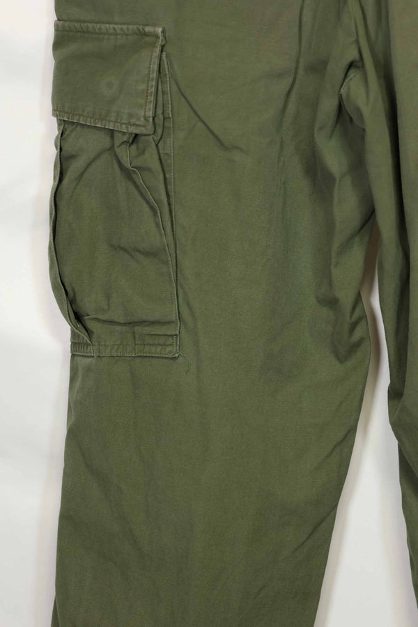 1967年契約 3rd Model ノンリップストップ ジャングルファティーグ パンツ S-R 中古品