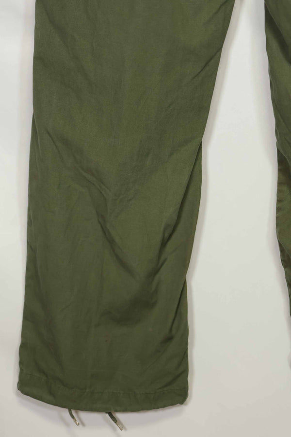 1967年契約 3rd Model ノンリップストップ ジャングルファティーグ パンツ S-R 中古品
