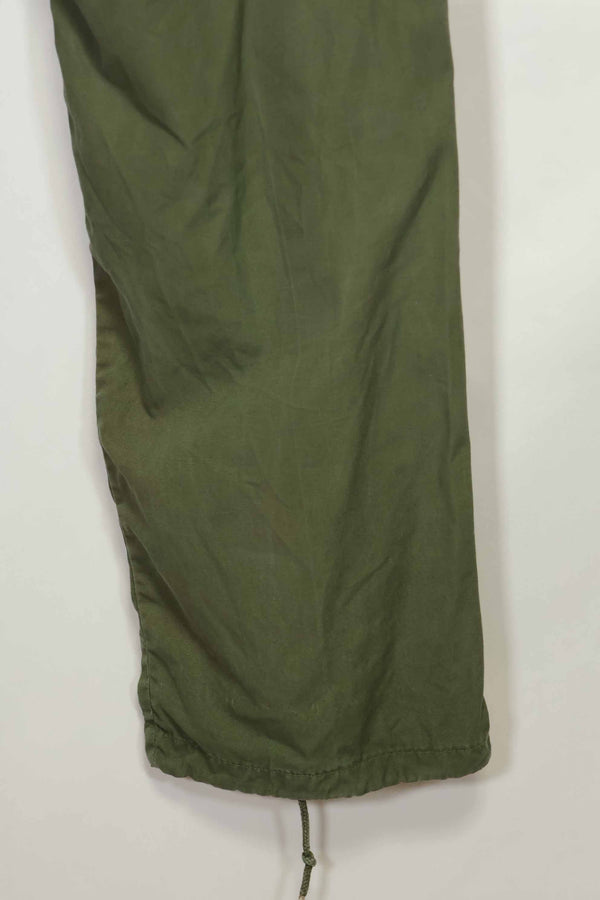 1967年契約 3rd Model ノンリップストップ ジャングルファティーグ パンツ S-R 中古品