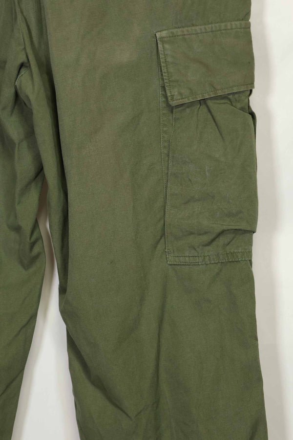 1967年契約 3rd Model ノンリップストップ ジャングルファティーグ パンツ S-R 中古品