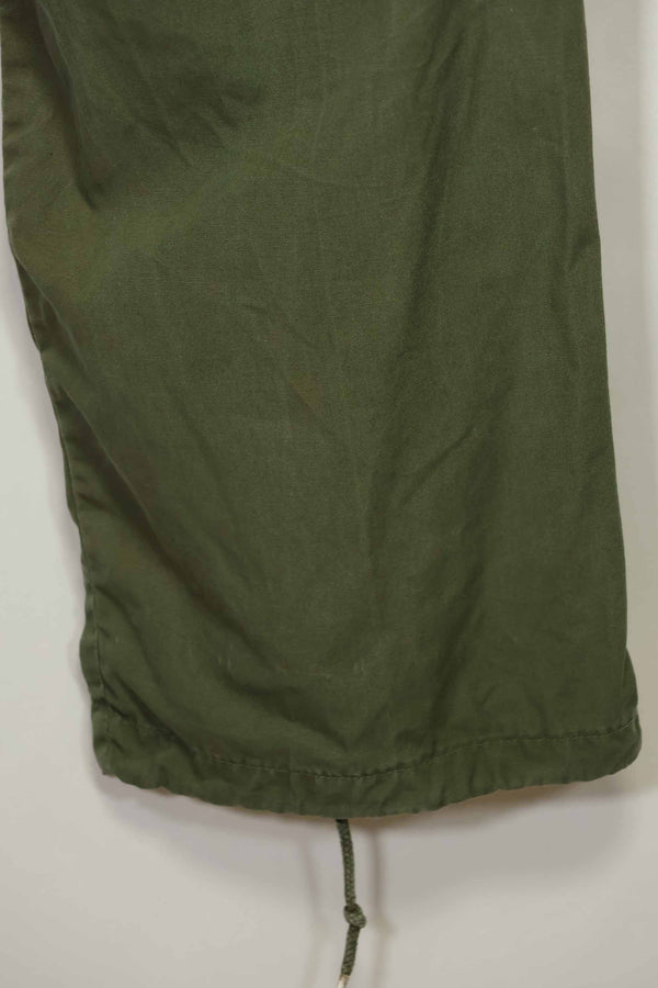 1967年契約 3rd Model ノンリップストップ ジャングルファティーグ パンツ S-R 中古品