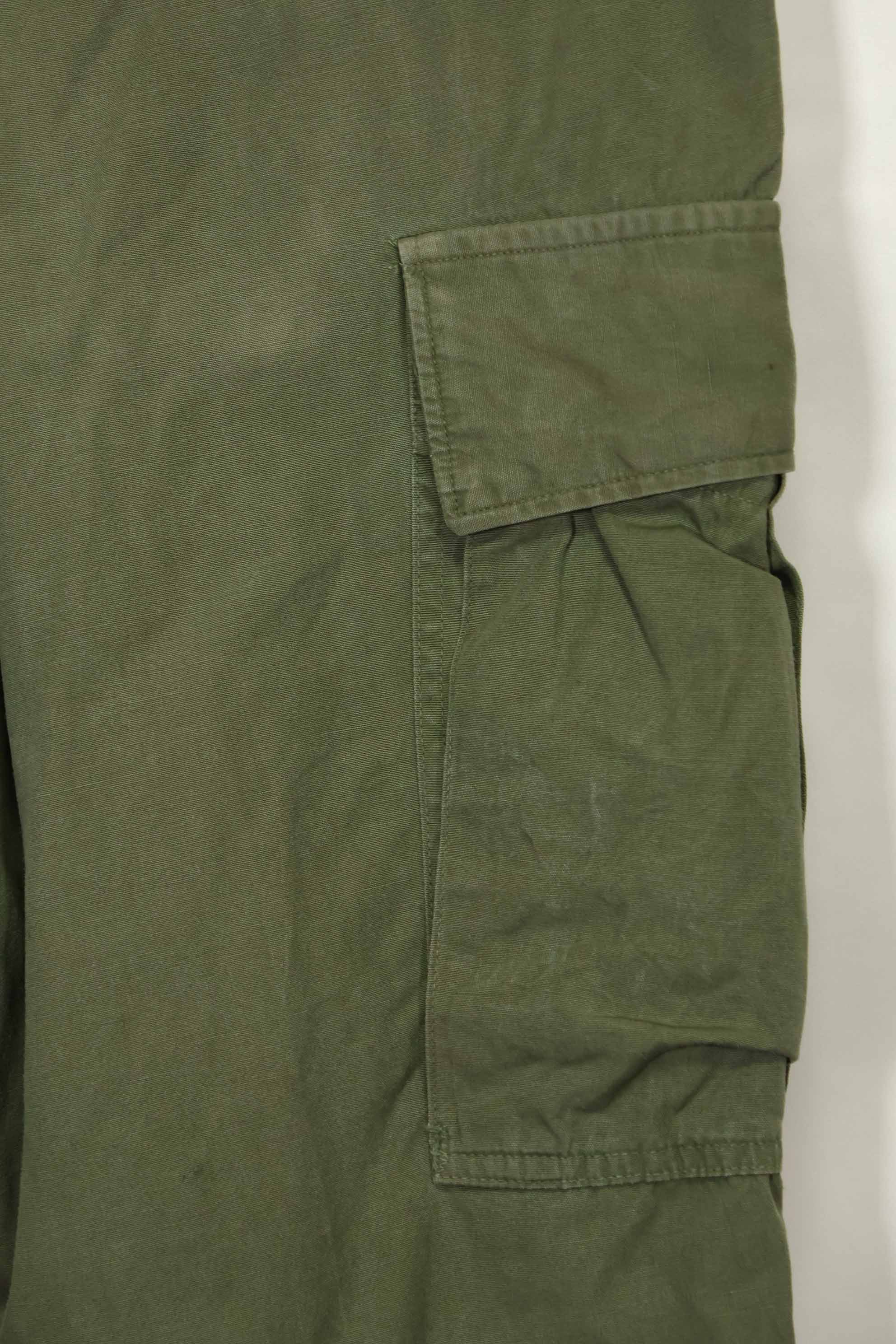 1967年契約 3rd Model ノンリップストップ ジャングルファティーグ パンツ S-R 中古品