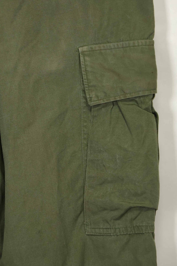 1967年契約 3rd Model ノンリップストップ ジャングルファティーグ パンツ S-R 中古品