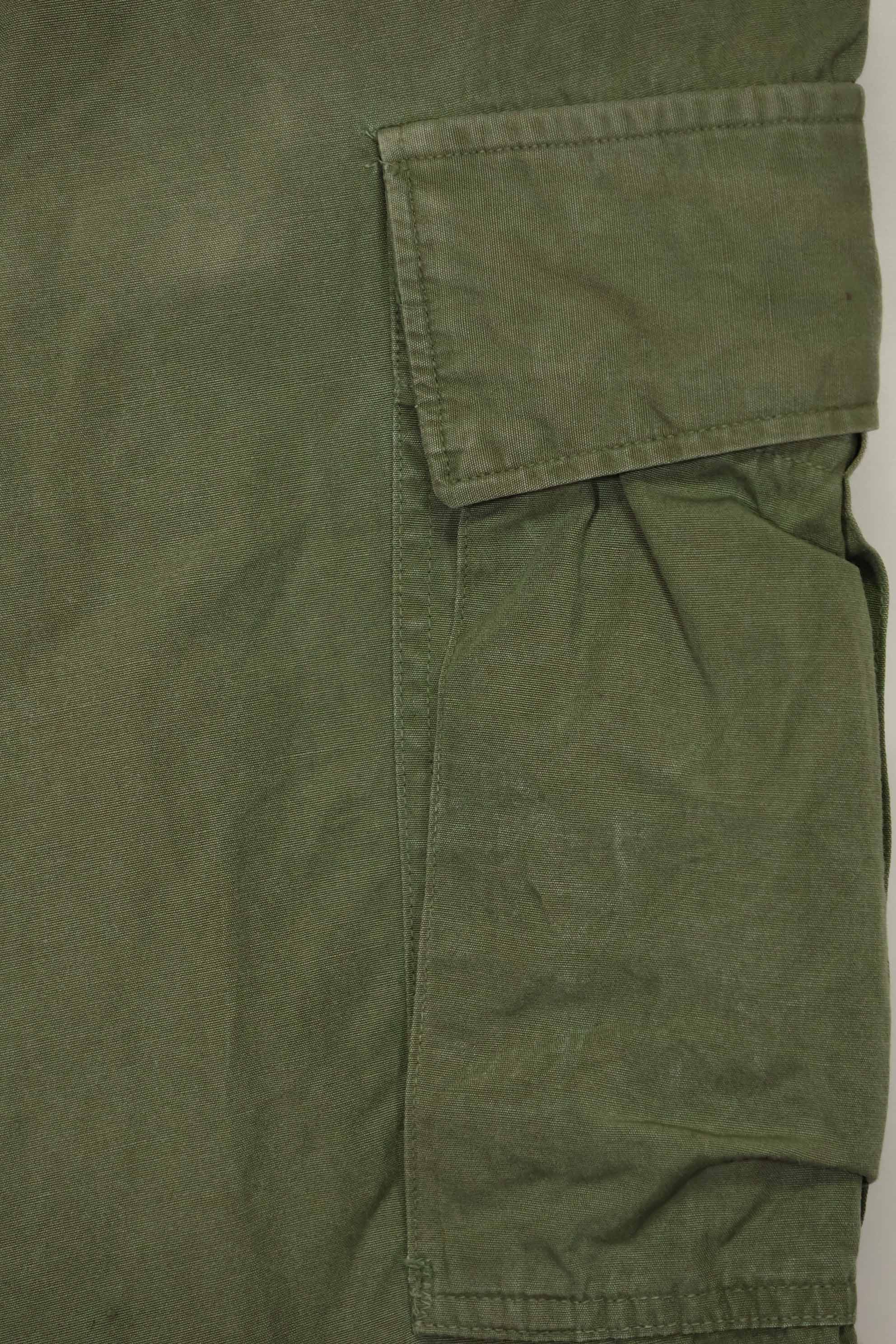 1967年契約 3rd Model ノンリップストップ ジャングルファティーグ パンツ S-R 中古品