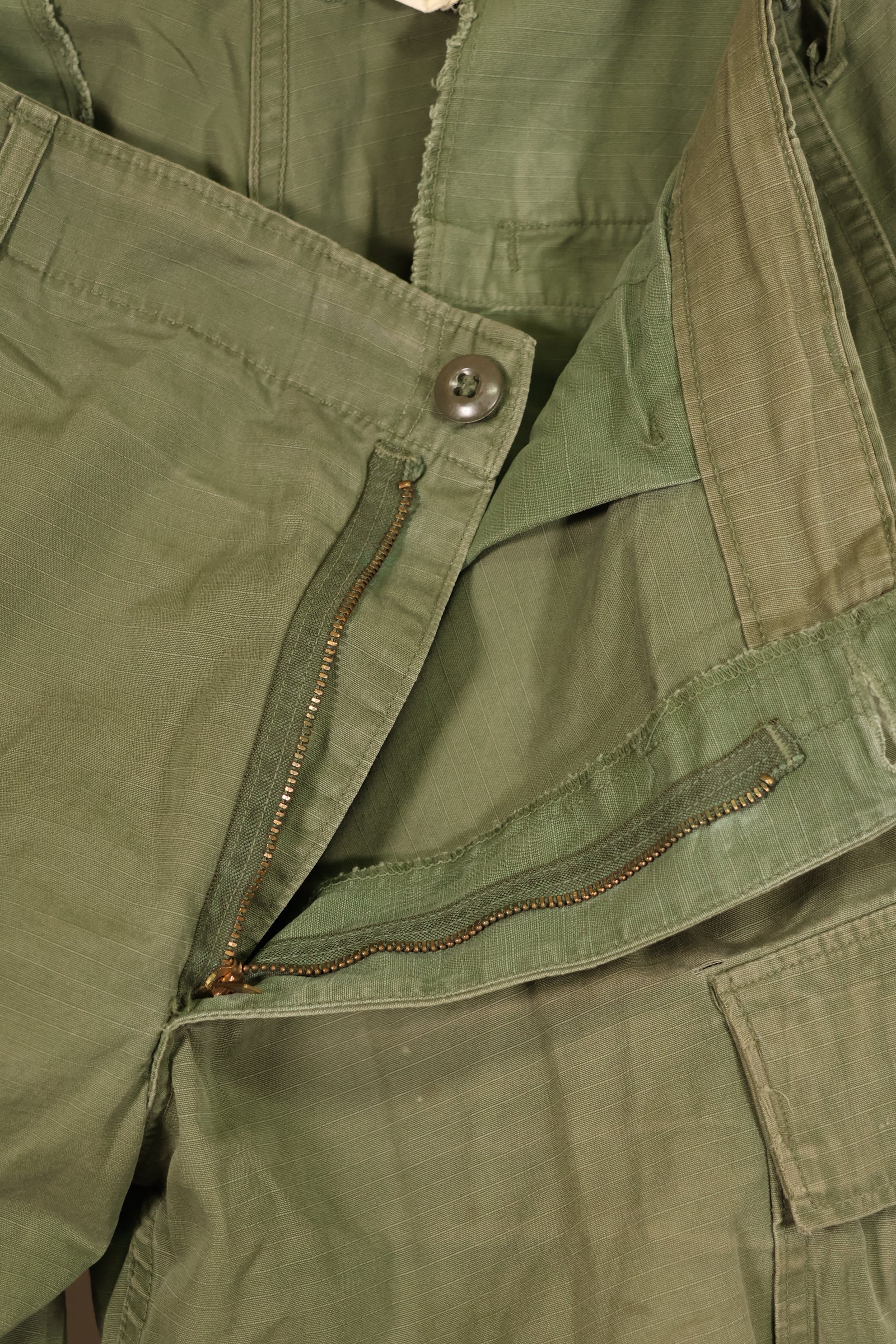 実物 1969年製 4th Model ジャングルファティーグ パンツ M-R 中古品