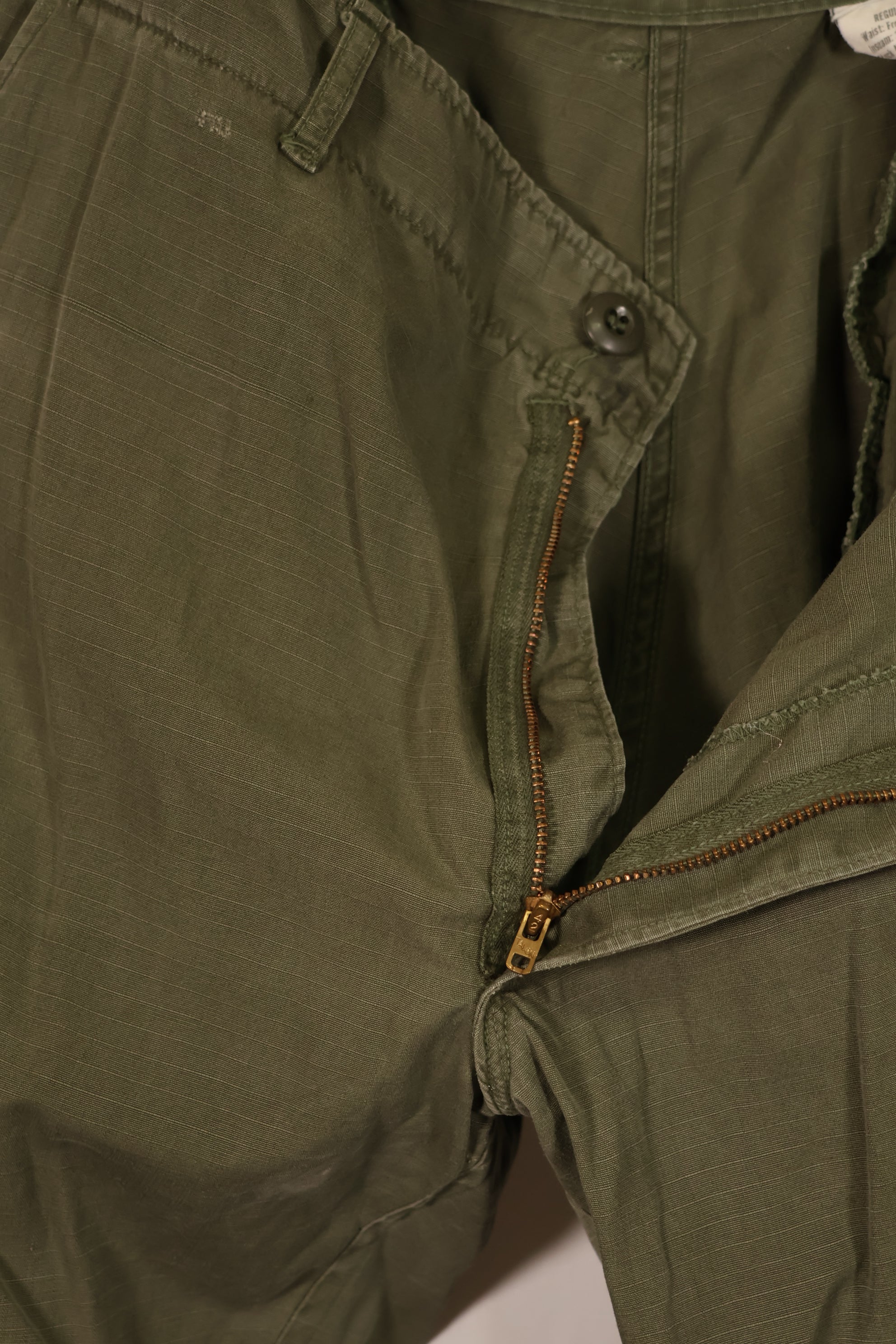 実物 1968年製 4th Model ジャングルファティーグ パンツ M-R 中古品