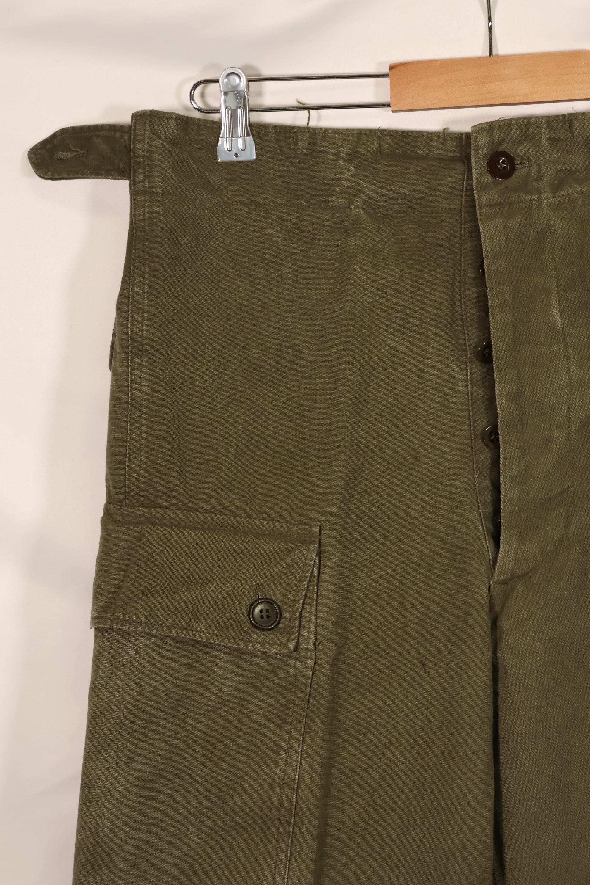 実物 1959年製 オランダ軍 ダブルフェイスフィールドパンツ 状態良い