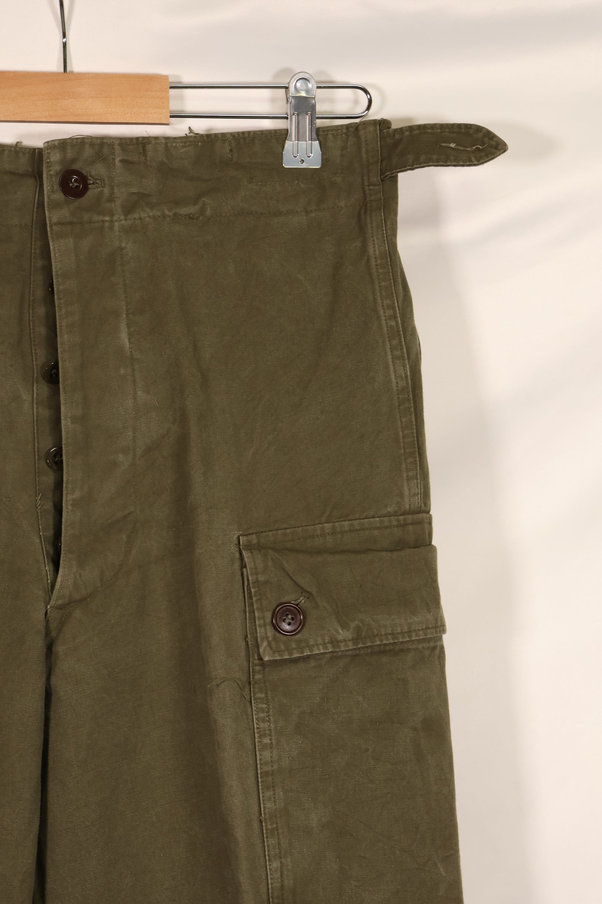 実物 1959年製 オランダ軍 ダブルフェイスフィールドパンツ 状態良い