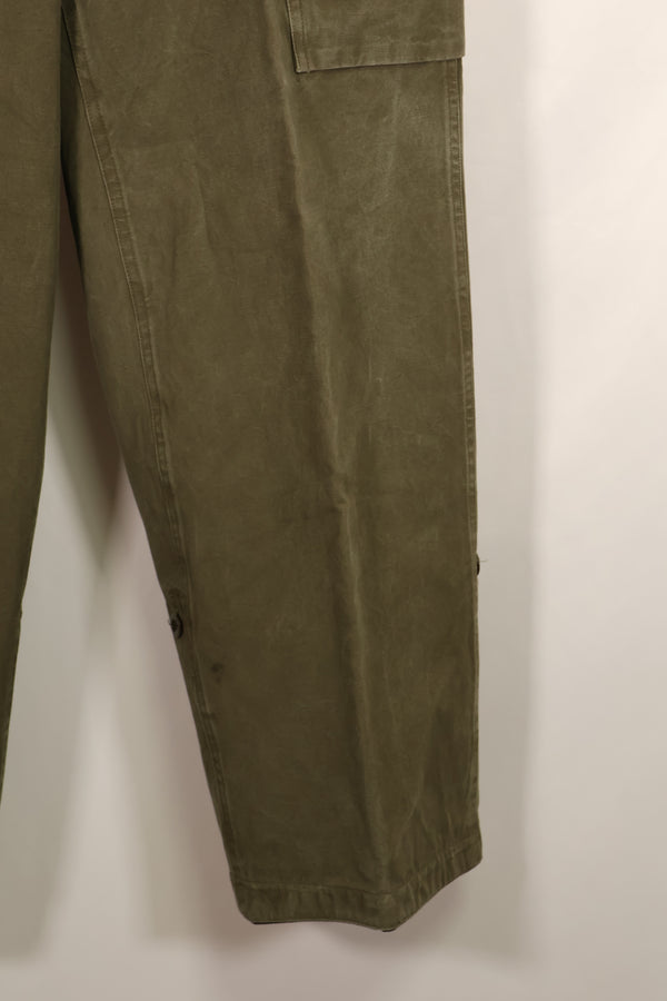 実物 1959年製 オランダ軍 ダブルフェイスフィールドパンツ 状態良い