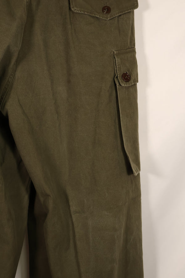 実物 1959年製 オランダ軍 ダブルフェイスフィールドパンツ 状態良い