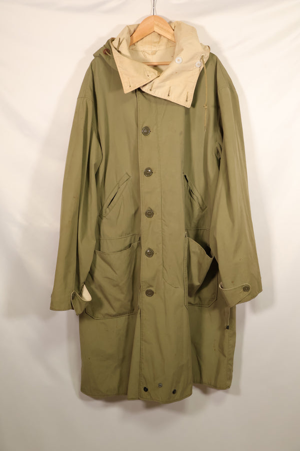 実物 1940年代 アメリカ陸軍 山岳兵 マウンテンパーカー リバーシブル 中古品 B
