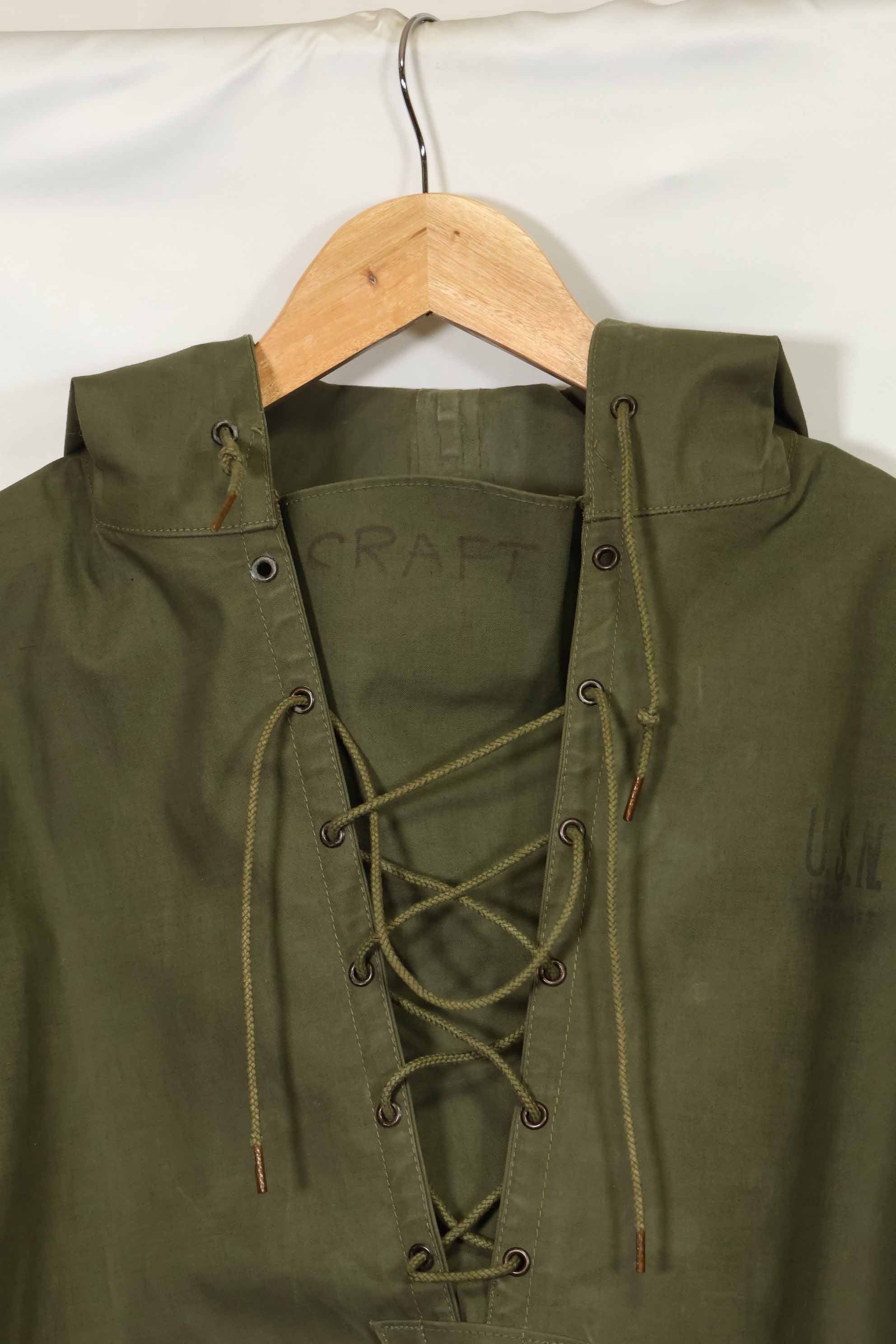 1950年代 アメリカ海軍 デッキジャケット レインジャケット 中古品 C