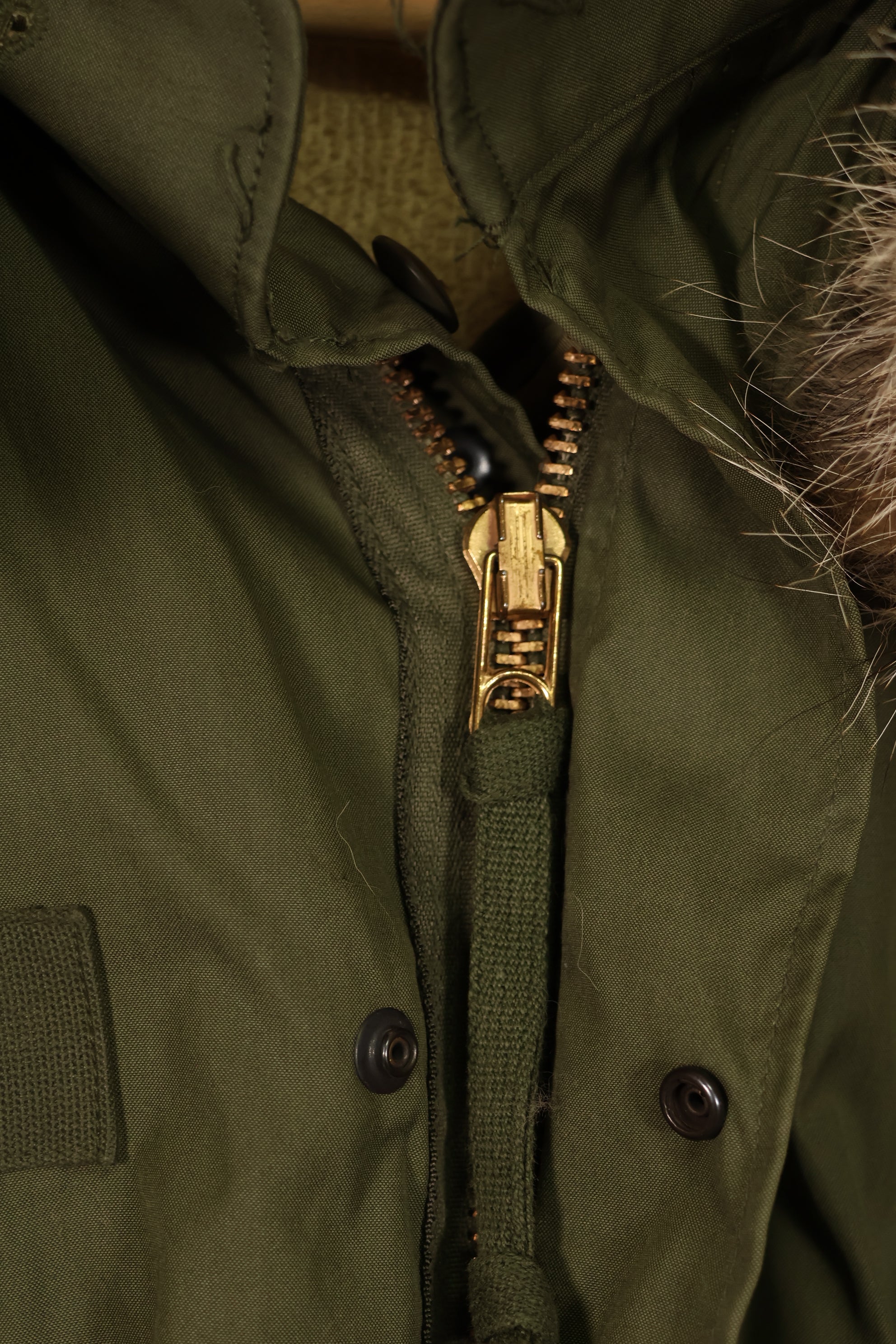 実物 組み合わせ品 M65 フィールドパーカー コヨーテファー パイルライナージャケット 未使用品