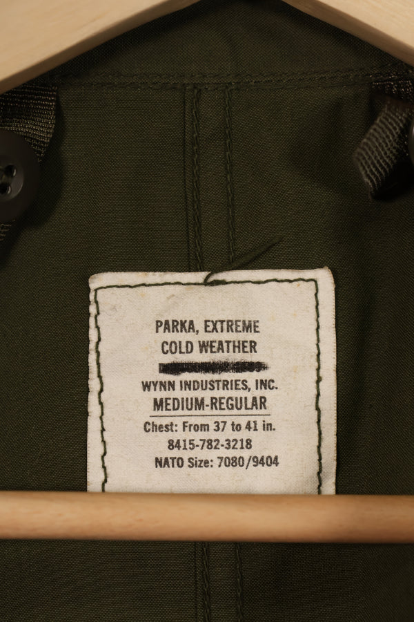 実物 組み合わせ品 M65 フィールドパーカー コヨーテファー パイルライナージャケット 未使用品