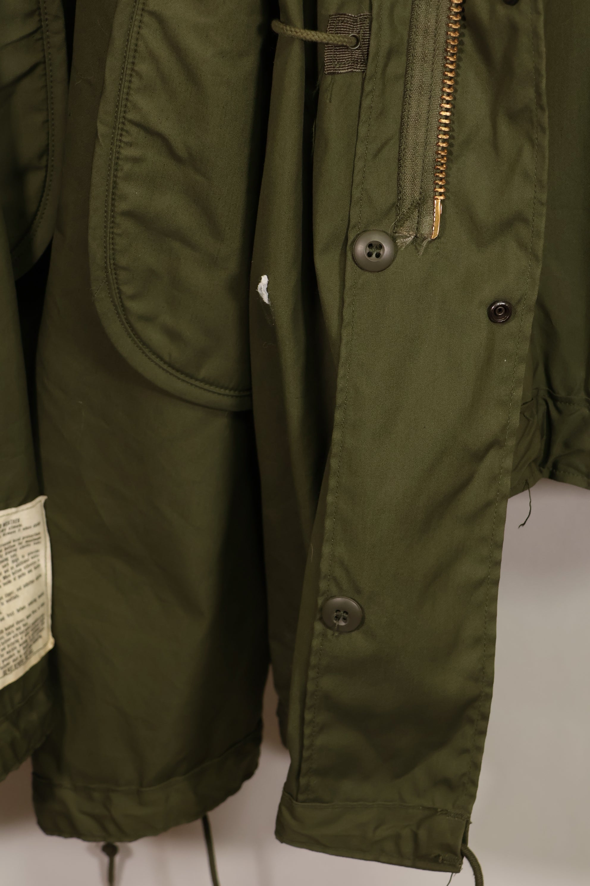 実物 組み合わせ品 M65 フィールドパーカー コヨーテファー パイルライナージャケット 未使用品