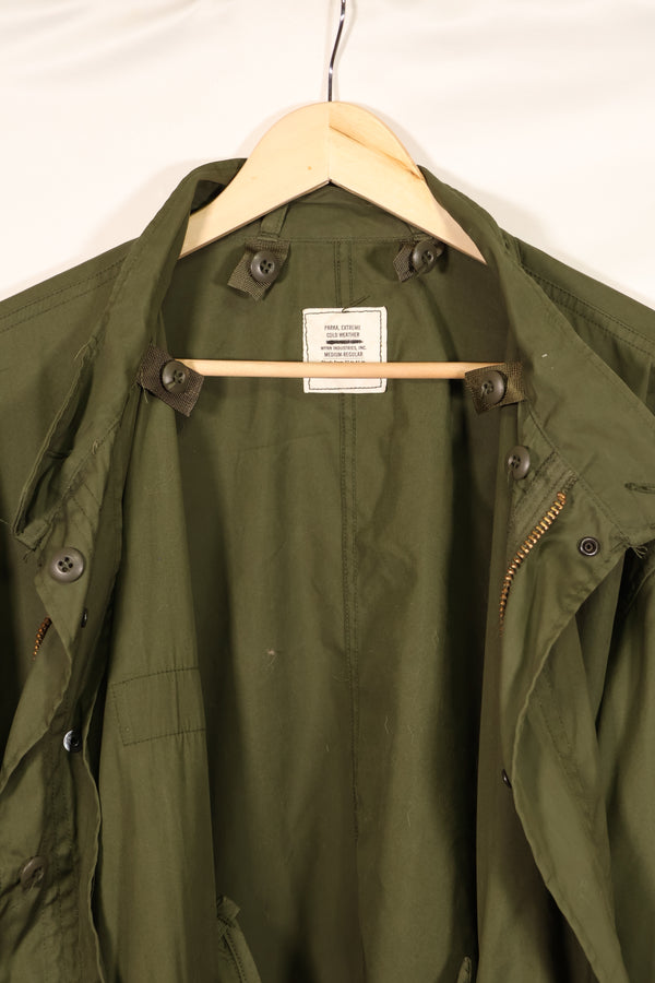 実物 組み合わせ品 M65 フィールドパーカー コヨーテファー パイルライナージャケット 未使用品