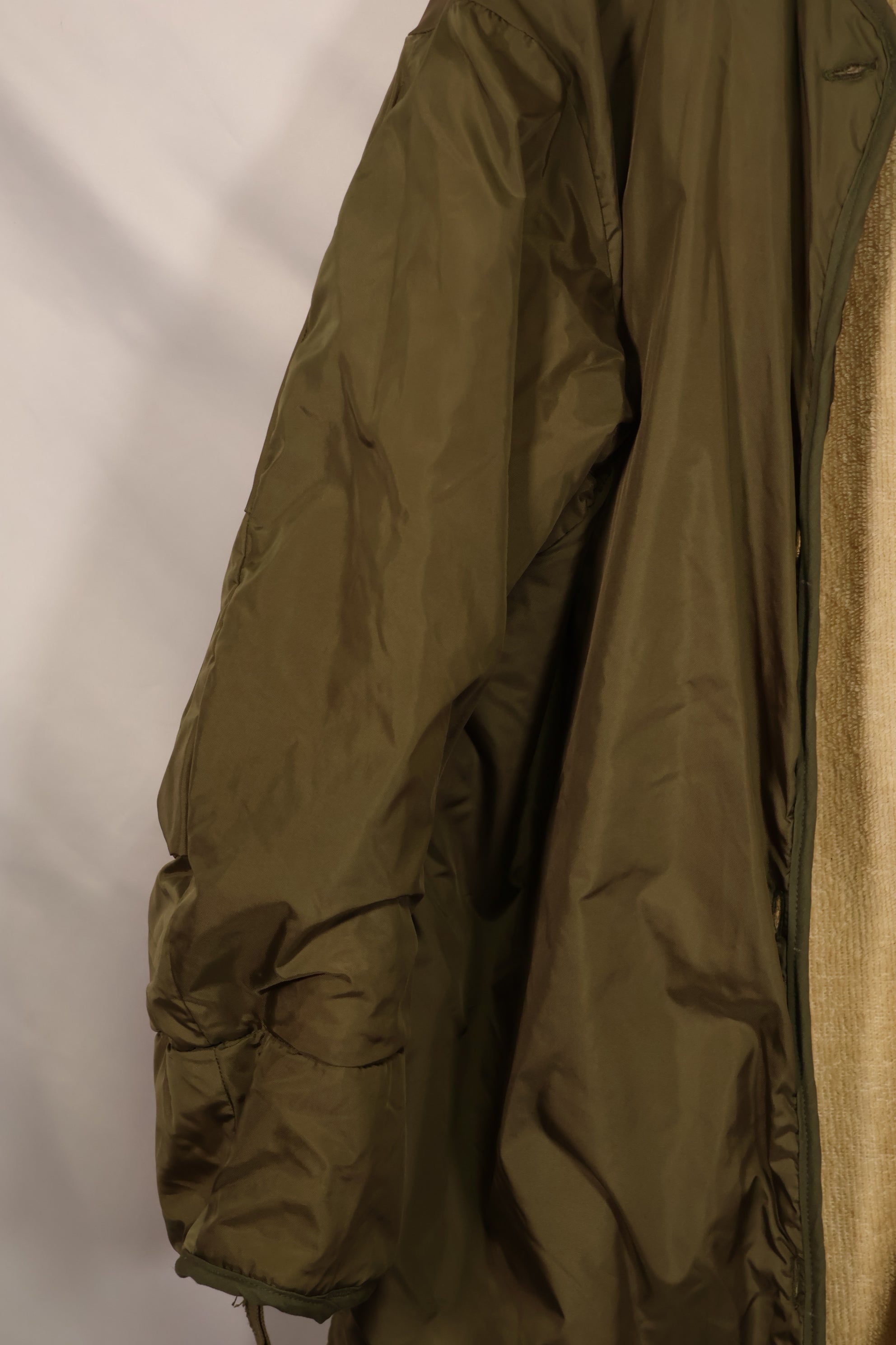 実物 組み合わせ品 M65 フィールドパーカー コヨーテファー パイルライナージャケット 未使用品