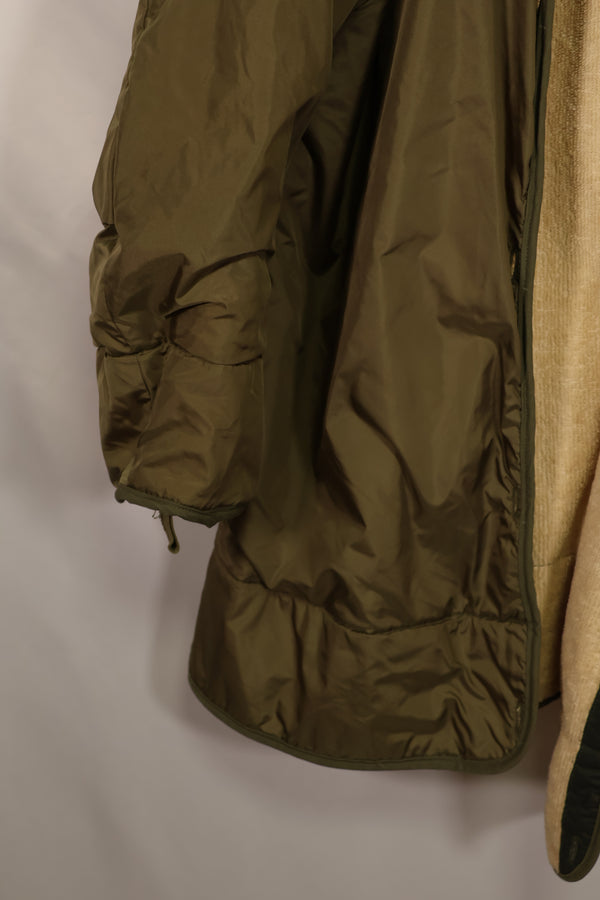 実物 組み合わせ品 M65 フィールドパーカー コヨーテファー パイルライナージャケット 未使用品