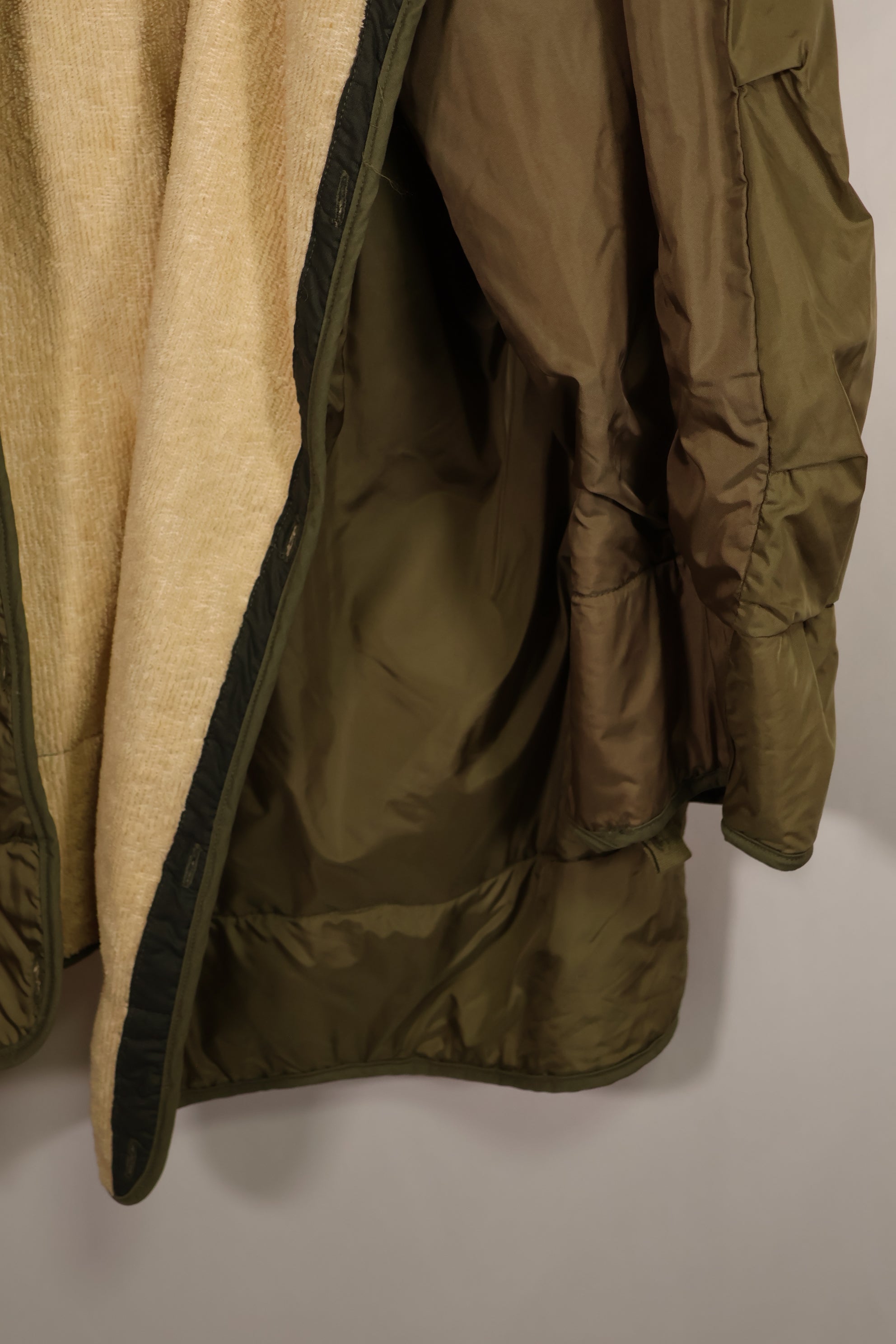 実物 組み合わせ品 M65 フィールドパーカー コヨーテファー パイルライナージャケット 未使用品