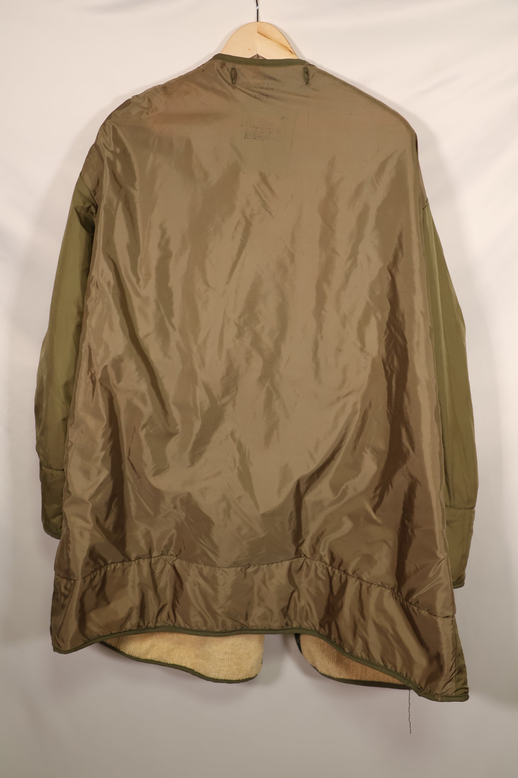 実物 組み合わせ品 M65 フィールドパーカー コヨーテファー パイルライナージャケット 未使用品