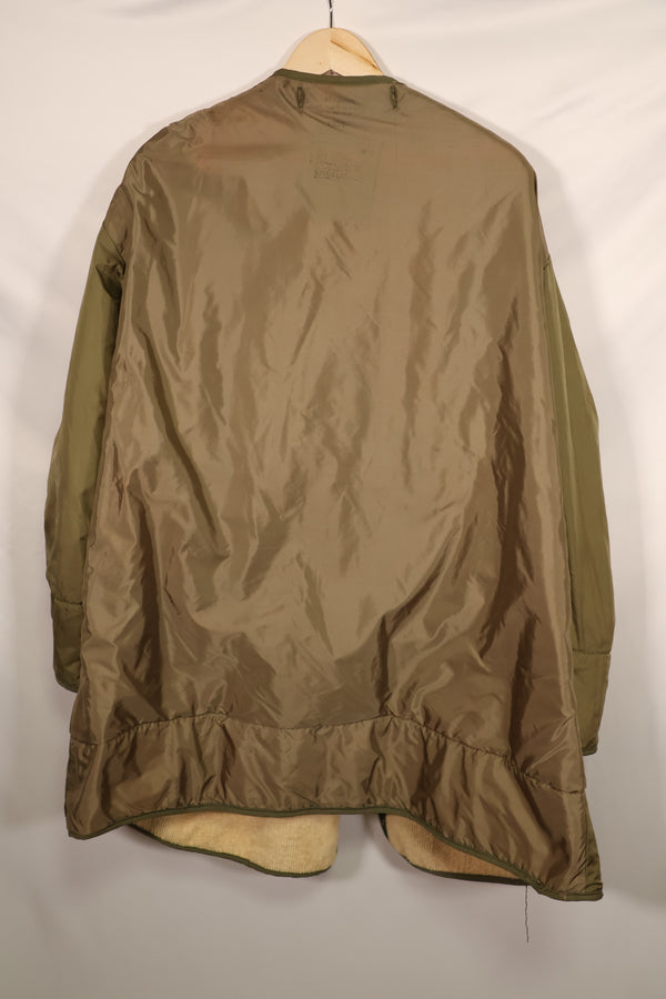 実物 組み合わせ品 M65 フィールドパーカー コヨーテファー パイルライナージャケット 未使用品