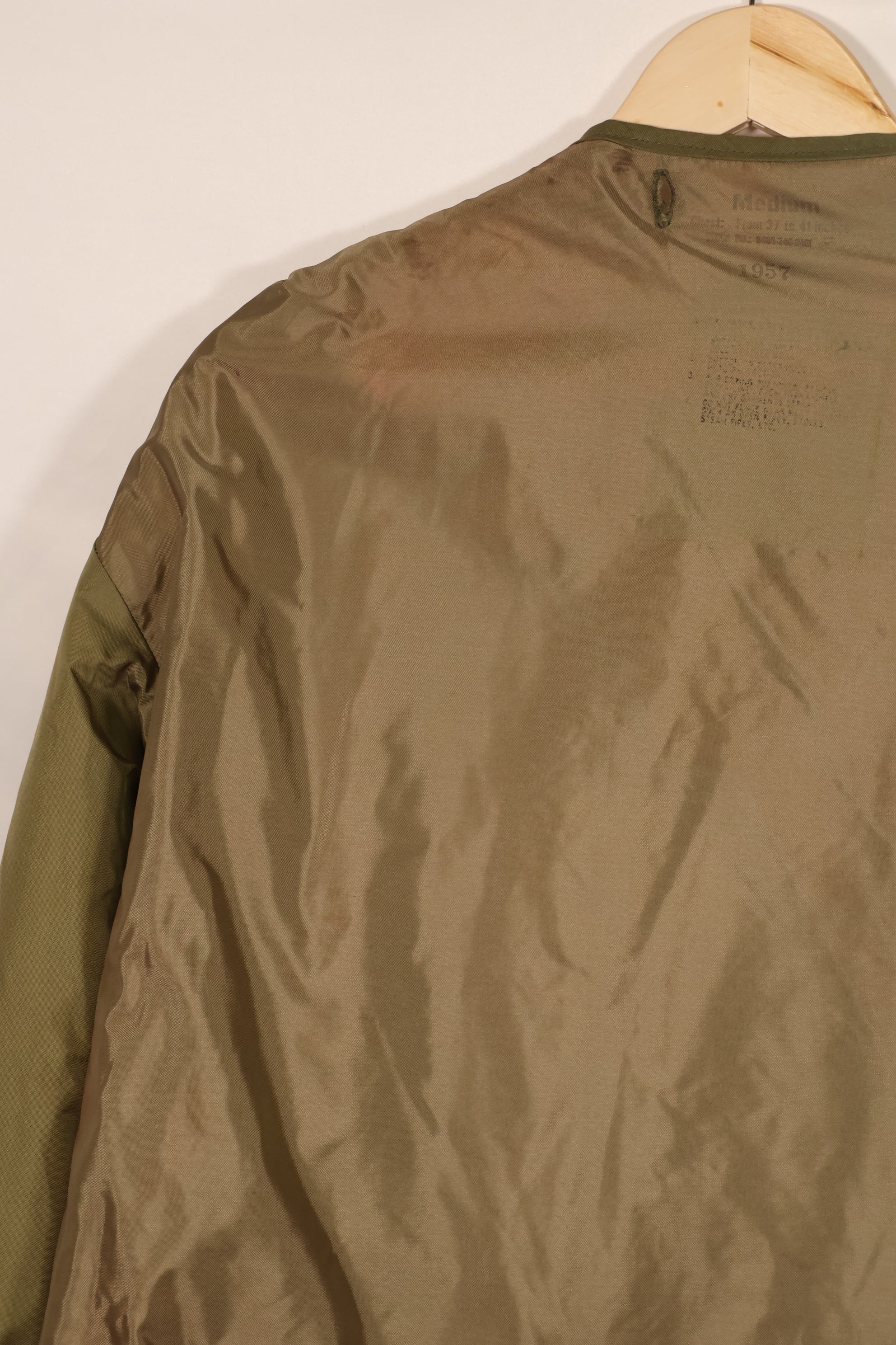 実物 組み合わせ品 M65 フィールドパーカー コヨーテファー パイルライナージャケット 未使用品