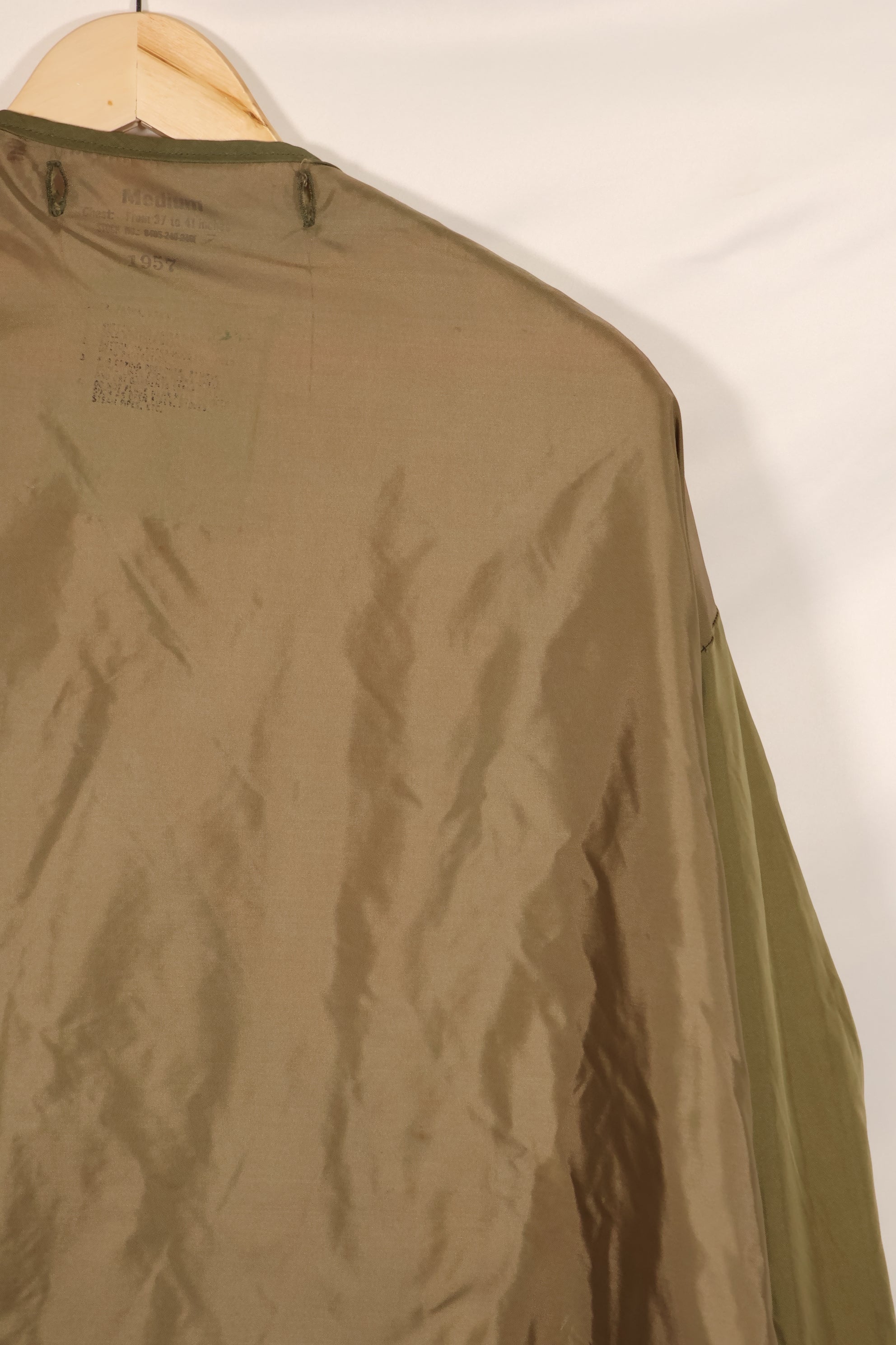 実物 組み合わせ品 M65 フィールドパーカー コヨーテファー パイルライナージャケット 未使用品