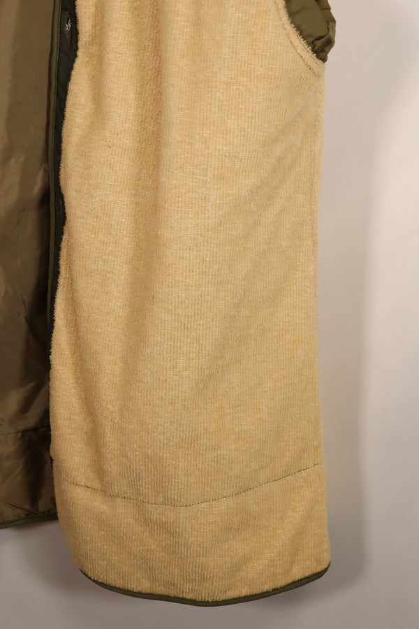 実物 組み合わせ品 M65 フィールドパーカー コヨーテファー パイルライナージャケット 未使用品